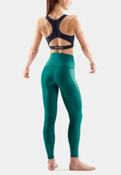 SKINS Tights - Lt Teal -Skins 03ceeace1b35411da262dd8cd72d917c