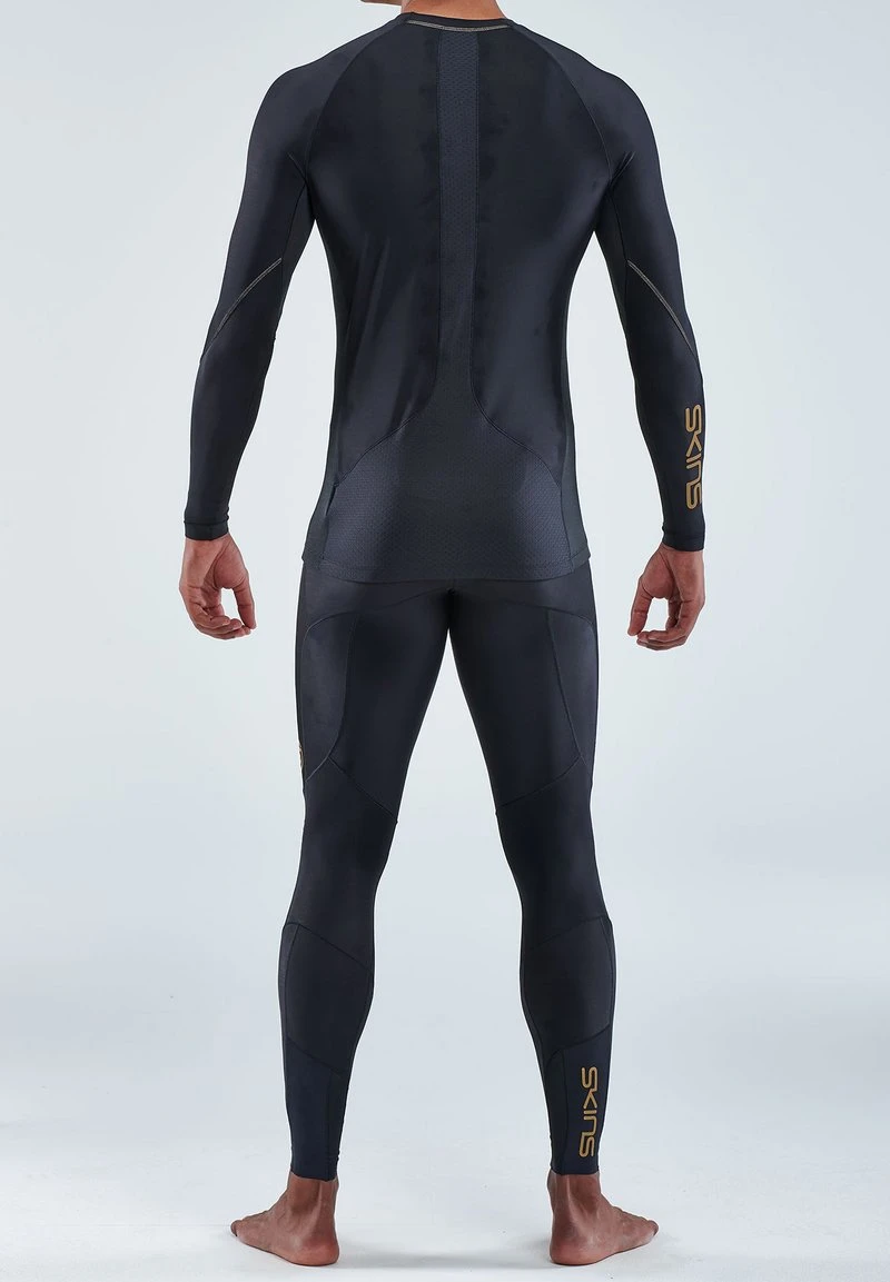 SKINS KOMPRESSIONSSHIRT S5 - Langarmshirt - Black 2 SKINS KOMPRESSIONSSHIRT S5 - Langarmshirt - Black – Bild 2