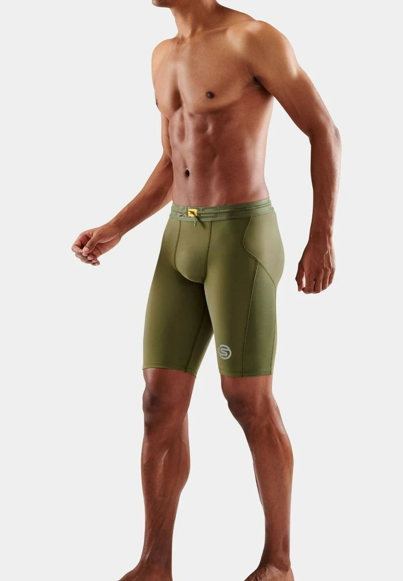 SKINS Unterhose Lang - Khaki 4 SKINS Unterhose Lang - Khaki – Bild 4