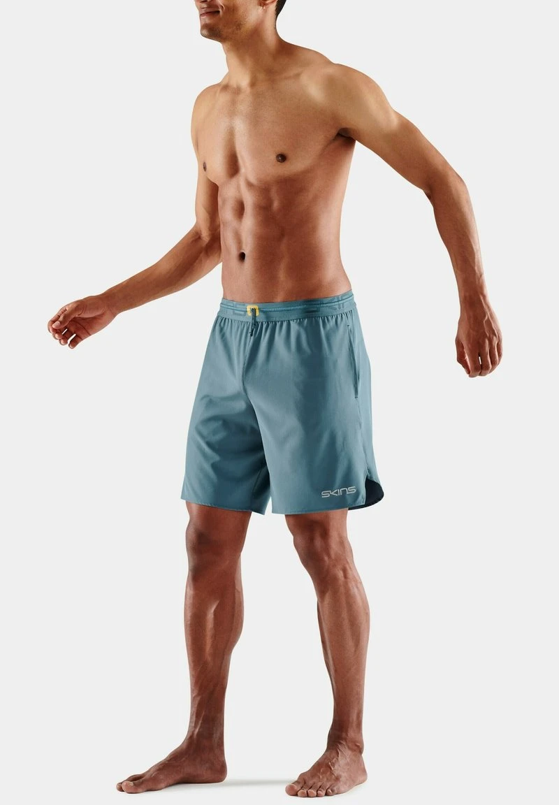 SKINS Kurze Sporthose - Blue Grey 4 SKINS Kurze Sporthose - Blue Grey – Bild 4