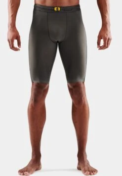 SKINS KOMPRESSIONS - Kurze Sporthose - Mottled Dark Grey