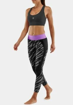 SKINS Tights - Wild Black Steel -Skins 11b30f46d5e746a089420874109c8c9b