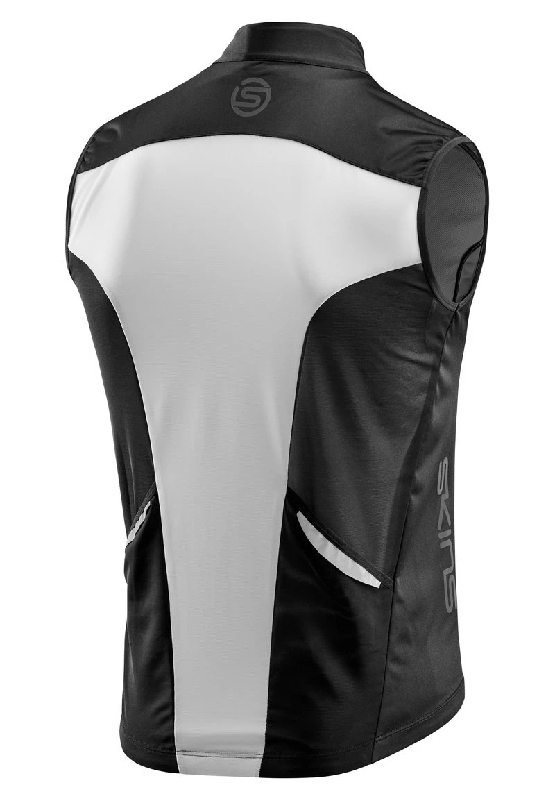 SKINS WINDPROOF - Cycling-Trikot - Graphite Black 2 SKINS WINDPROOF - Cycling-Trikot - Graphite Black – Bild 2