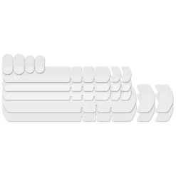 Lizard Skins Frame Kit - Clear - Rahmenschutzfolien-Set (9-teilig) - Clear Glossy