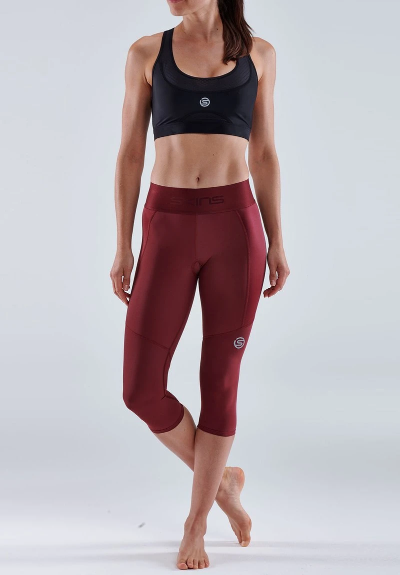 SKINS 3/4 Sporthose - Burgundy 6 SKINS 3/4 Sporthose - Burgundy – Bild 6