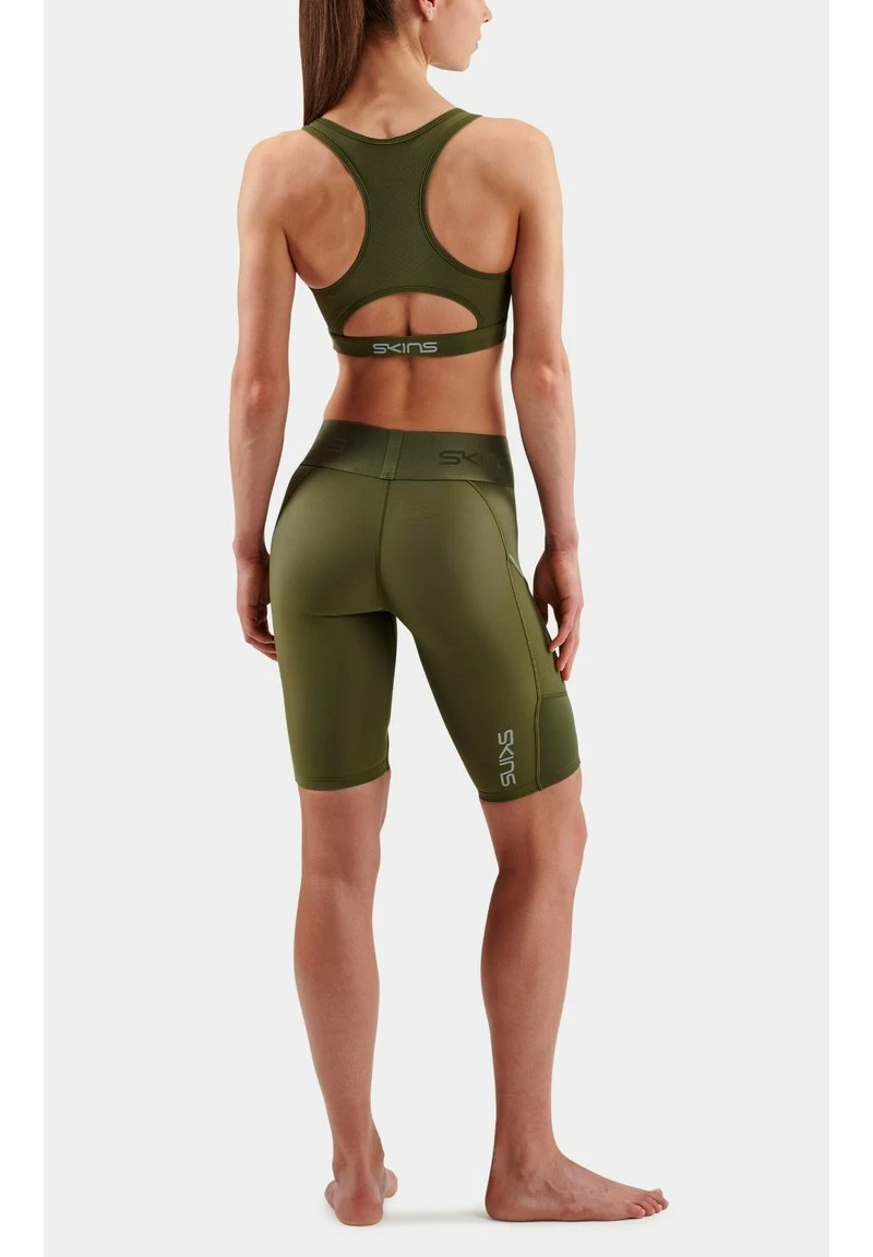 SKINS Sport-BH Mit Mittlerer Stützkraft - Khaki 3 SKINS Sport-BH Mit Mittlerer Stützkraft - Khaki – Bild 3