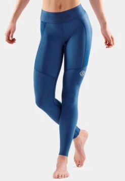 SKINS KOMPRESSIONSHOSE THERMAL LONG - Tights - Marine Blue 11 SKINS KOMPRESSIONSHOSE THERMAL LONG - Tights - Marine Blue -Skins 1fea8203b4b54f12865ee22548691390
