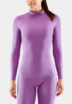 SKINS THERMAL LONGSLEEVE - Langarmshirt - Amethyst