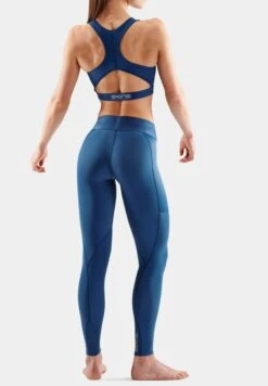 SKINS KOMPRESSIONSHOSE THERMAL LONG - Tights - Marine Blue 8 SKINS KOMPRESSIONSHOSE THERMAL LONG - Tights - Marine Blue -Skins 2acb3576e49f418fb713626196124e4b