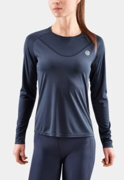 SKINS Langarmshirt - Navy Blue