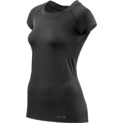 SKINS Ultimate Compression T-Shirt Damen - Schwarz