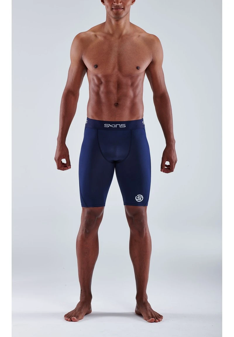 SKINS 3/4 Sporthose - Navy Blue 2 SKINS 3/4 Sporthose - Navy Blue – Bild 2