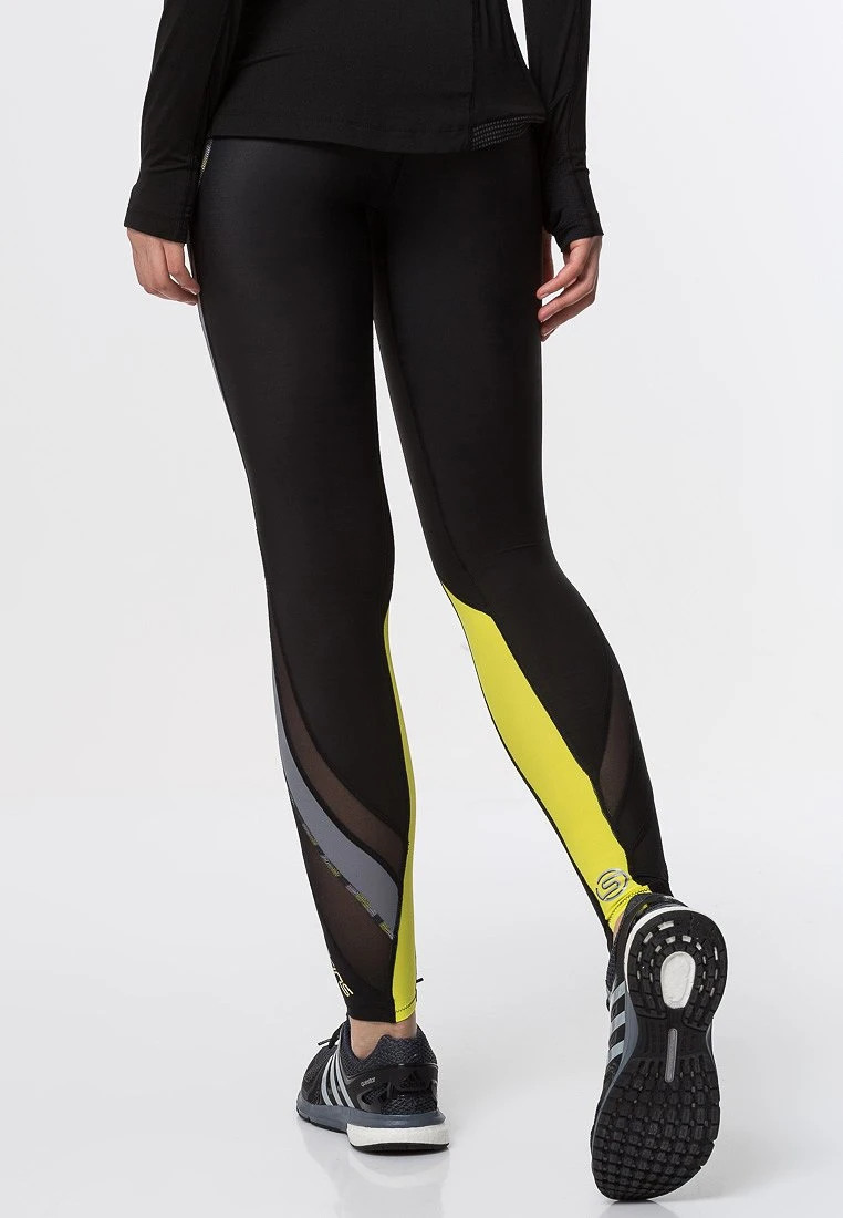 SKINS DNAMIC - Tights - Black/limoncello 3 SKINS DNAMIC - Tights - Black/limoncello – Bild 3