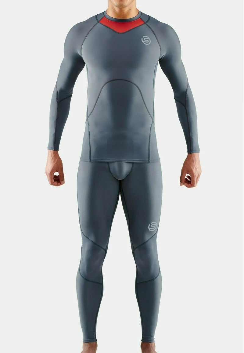 SKINS LONGSLEEVE - Langarmshirt - Charcoal 2 SKINS LONGSLEEVE - Langarmshirt - Charcoal – Bild 2