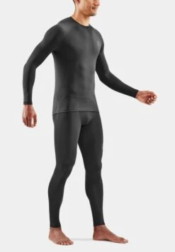 SKINS LONG SLEEVE 2 SERIES - Surfshirt - Black -Skins 4557fcfe9af14163851210c18b5fed0f