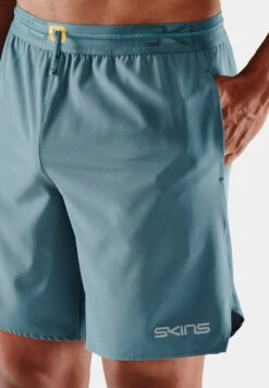 SKINS Kurze Sporthose - Blue Grey 10 SKINS Kurze Sporthose - Blue Grey -Skins 477f4ff25f9d4e2d941e0e9b69e9d145