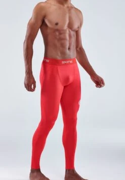 SKINS KOMPRESSIONSHOSE S1 LONG TIGHTS - Unterhose Lang - Red -Skins 4939471c82ca4e6bbbce15fade8f1fb5