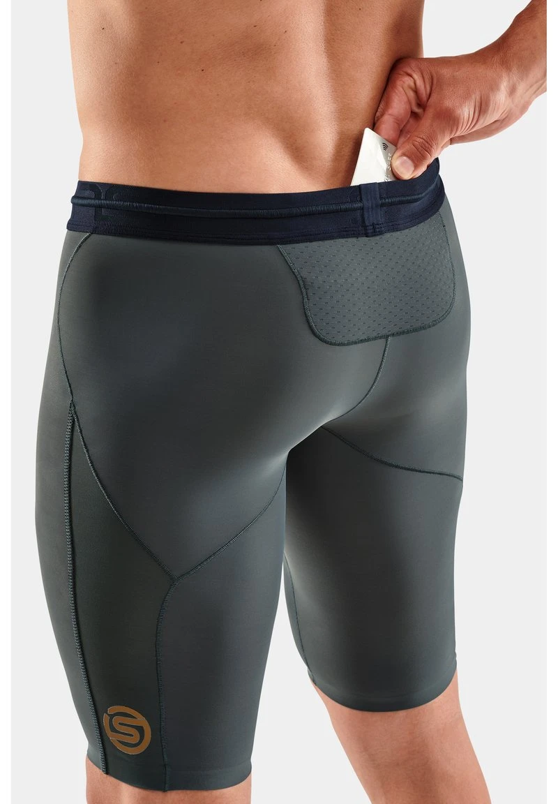 SKINS KOMPRESSIONS - Kurze Sporthose - Grey Blue 6 SKINS KOMPRESSIONS - Kurze Sporthose - Grey Blue – Bild 6