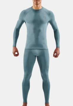 SKINS LONG SLEEVE 2 SERIES - Surfshirt - Blue Grey