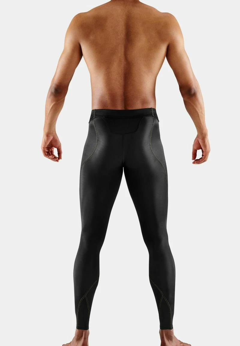 SKINS Unterhose Lang - Black Yellow 3 SKINS Unterhose Lang - Black Yellow – Bild 3