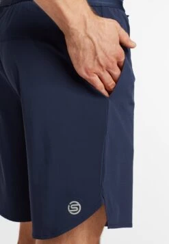 SKINS Kurze Sporthose - Navy Blue -Skins 55a2cde4094a4bca89dfbc33901a7043