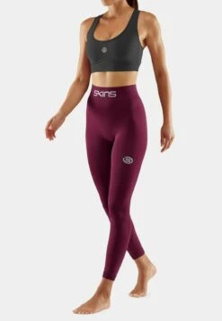 SKINS KOMPRESSION - Tights - Burgundy 9 SKINS KOMPRESSION - Tights - Burgundy -Skins 5feaf776310b49b6b77e190b26635c1d