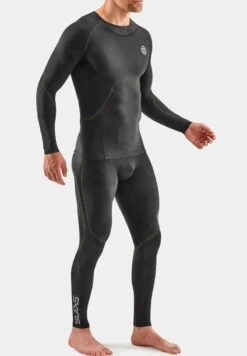 SKINS LONGSLEEVE - Langarmshirt - Black Yellow -Skins 6980b0d58bd748bab159d30a7accfe4a