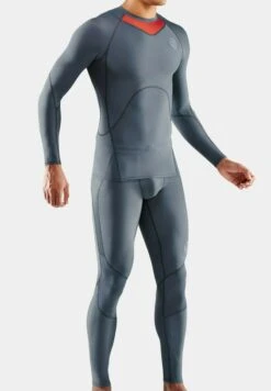 SKINS LONGSLEEVE - Langarmshirt - Charcoal 9 SKINS LONGSLEEVE - Langarmshirt - Charcoal -Skins 6ab281db11d44b3b88d5e458262b8102