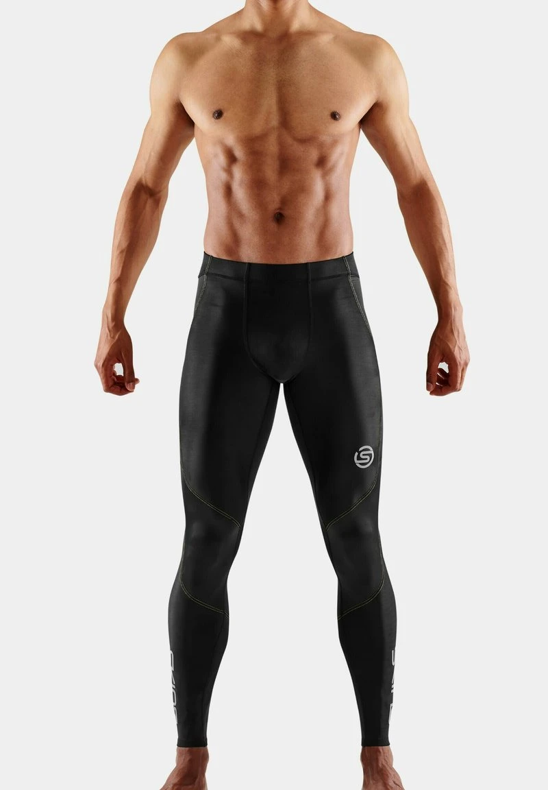 SKINS Unterhose Lang - Black Yellow 2 SKINS Unterhose Lang - Black Yellow – Bild 2