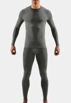 SKINS LONG SLEEVE 2 SERIES - Surfshirt - Charcoal