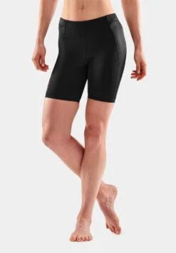 SKINS Kurze Sporthose - Black