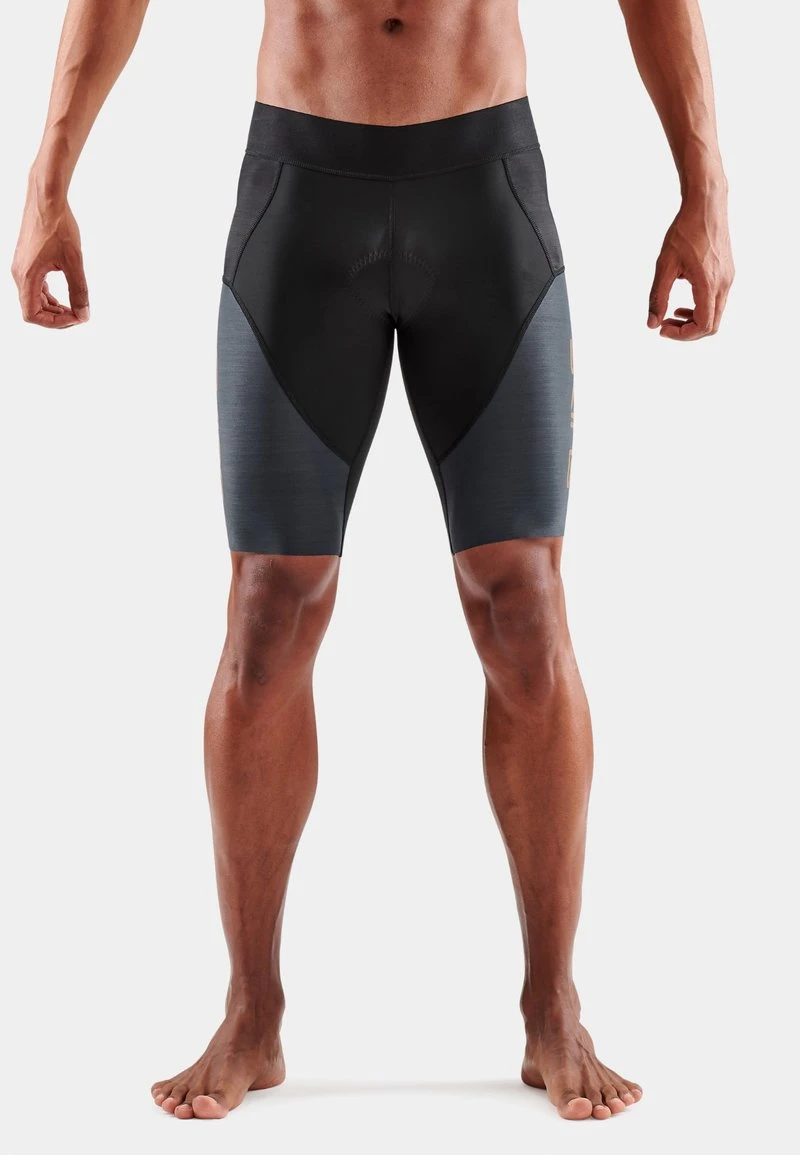 SKINS ELITEHALF - Tights - Black Carbon 1 SKINS ELITEHALF - Tights - Black Carbon