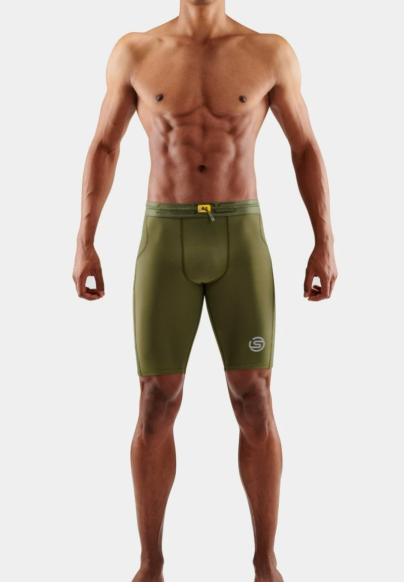 SKINS Unterhose Lang - Khaki 2 SKINS Unterhose Lang - Khaki – Bild 2