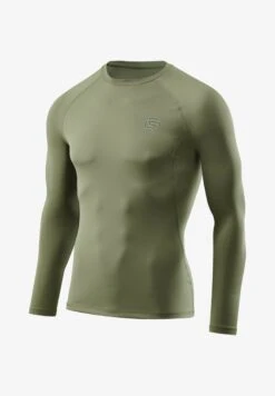SKINS LONG SLEEVE 2 SERIES - Surfshirt - Khaki -Skins 741156d028cd41698d0fe33c0a425c7b