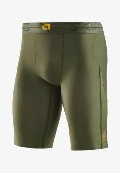 SKINS KOMPRESSIONS - Kurze Sporthose - Khaki 11 SKINS KOMPRESSIONS - Kurze Sporthose - Khaki -Skins 7afd0cec1b2b43e7a262aa328f45413c