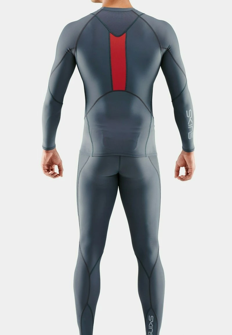 SKINS LONGSLEEVE - Langarmshirt - Charcoal 3 SKINS LONGSLEEVE - Langarmshirt - Charcoal – Bild 3