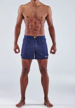 SKINS Kurze Sporthose - Navy Blue