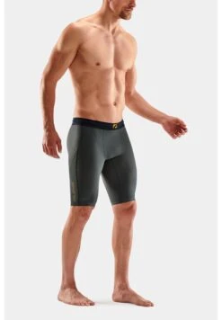 SKINS KOMPRESSIONS - Kurze Sporthose - Grey Blue 9 SKINS KOMPRESSIONS - Kurze Sporthose - Grey Blue -Skins 7f15968f3a794fea879522278b81a6df