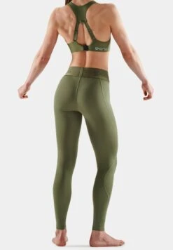 SKINS 2-SERIES - Tights - Khaki -Skins 838019100ab14304a3a93faac4816a5d