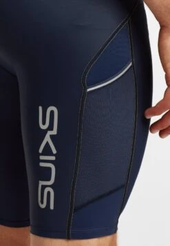 SKINS Unterhose Lang - Navy Blue -Skins 83b9c24b1ce4495c9044e5f5464e1607