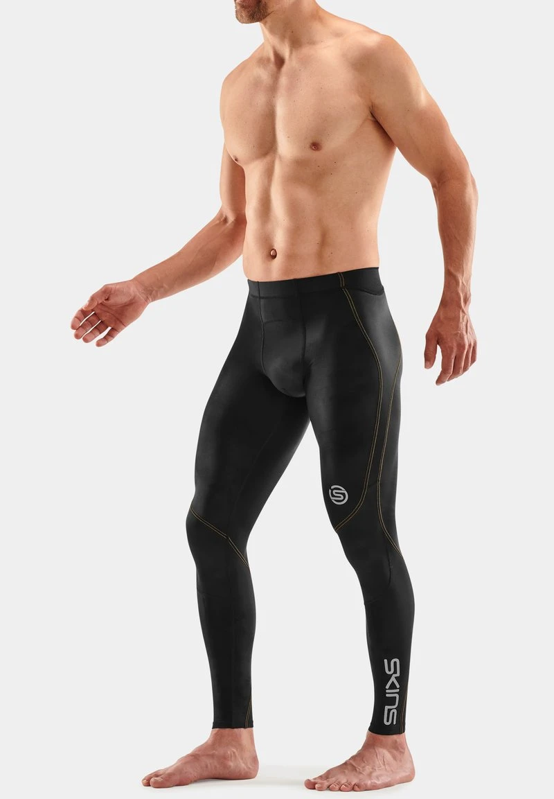 SKINS Unterhose Lang - Black Yellow 4 SKINS Unterhose Lang - Black Yellow – Bild 4