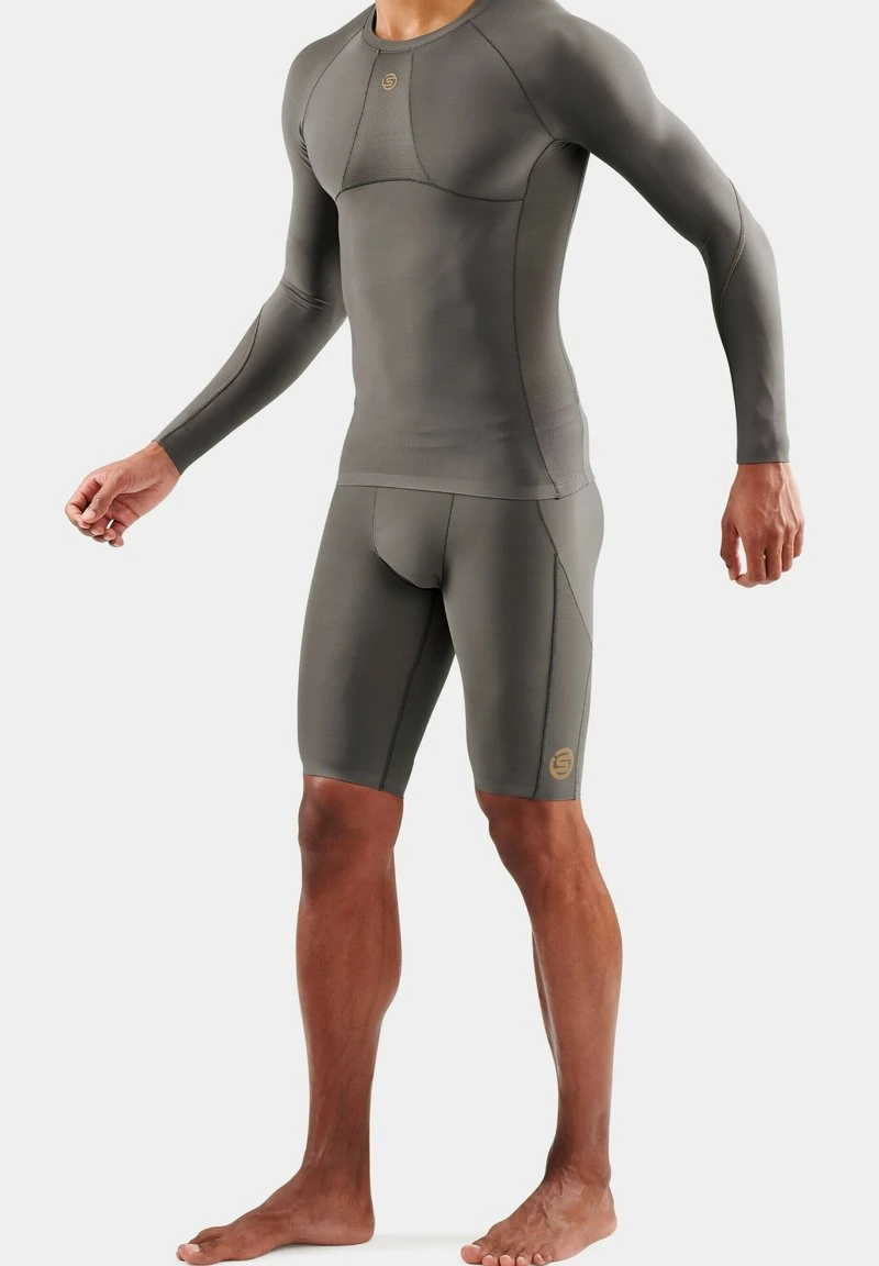 SKINS KOMPRESSIONSSHIRT S5 - Langarmshirt - Charcoal 5 SKINS KOMPRESSIONSSHIRT S5 - Langarmshirt - Charcoal – Bild 5