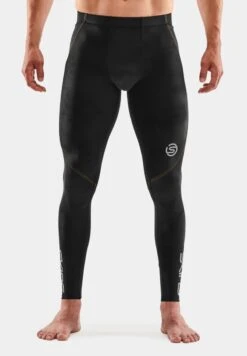 SKINS Unterhose Lang - Black Yellow