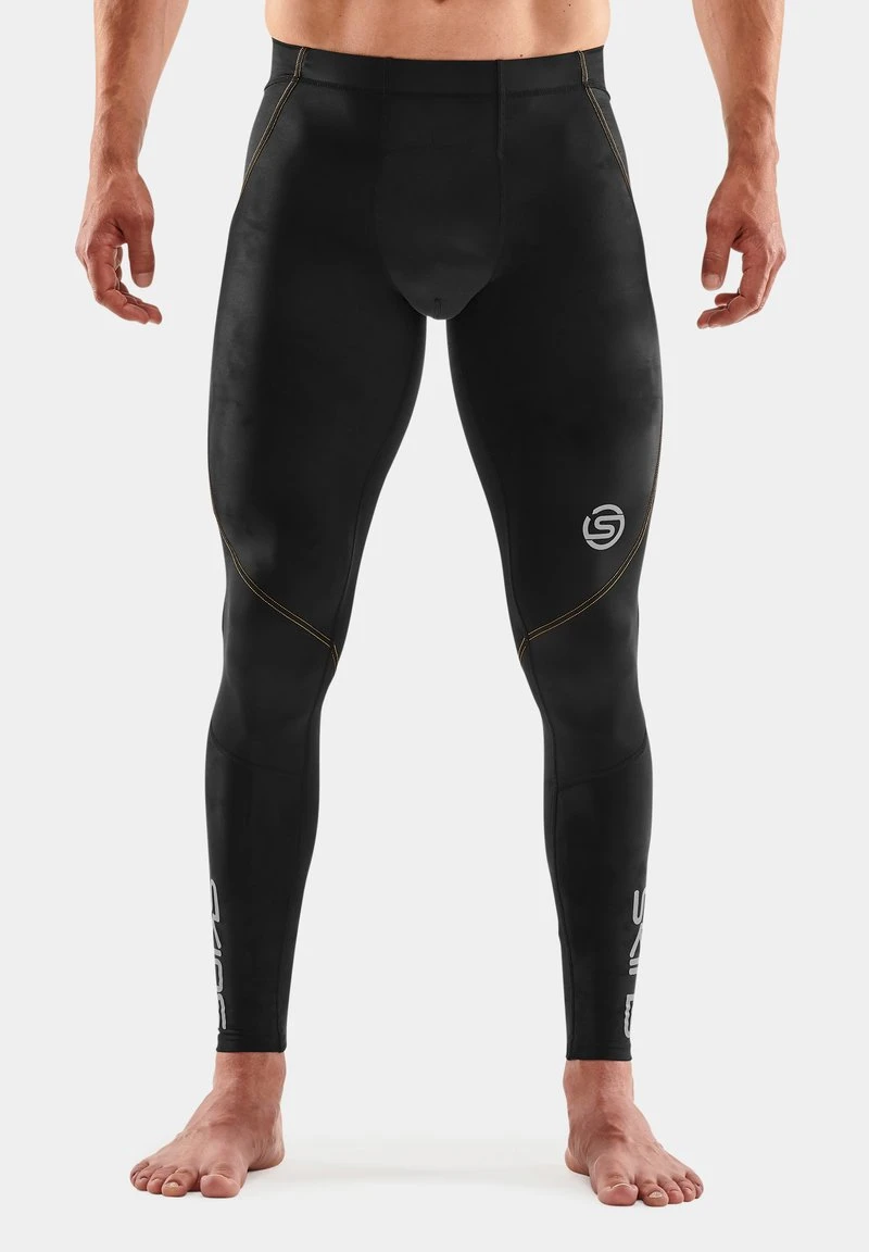 SKINS Unterhose Lang - Black Yellow 1 SKINS Unterhose Lang - Black Yellow