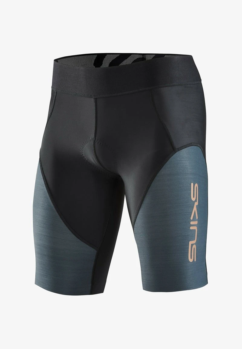 SKINS ELITEHALF - Tights - Black Carbon 6 SKINS ELITEHALF - Tights - Black Carbon – Bild 6