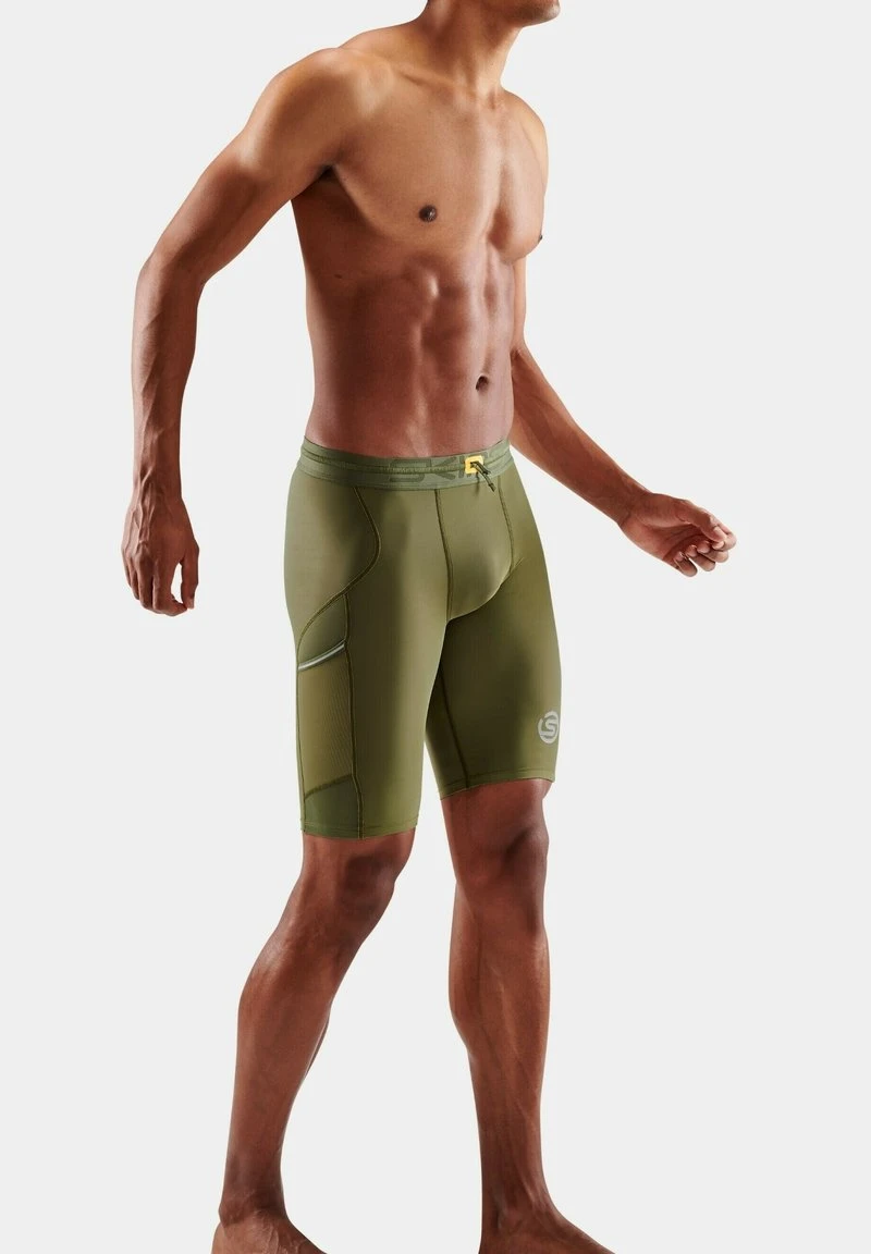SKINS Unterhose Lang - Khaki 5 SKINS Unterhose Lang - Khaki – Bild 5
