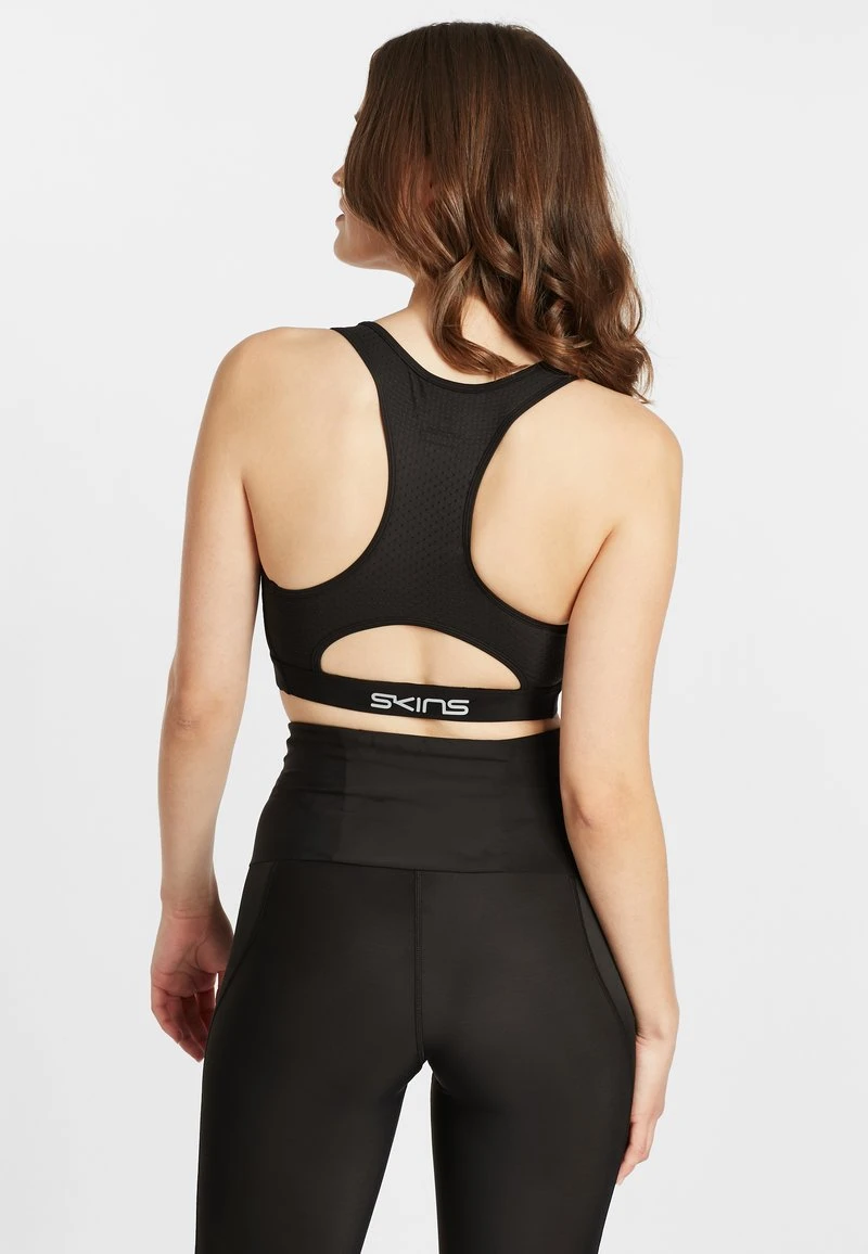 SKINS Sport-BH Mit Mittlerer Stützkraft - Black 3 SKINS Sport-BH Mit Mittlerer Stützkraft - Black – Bild 3