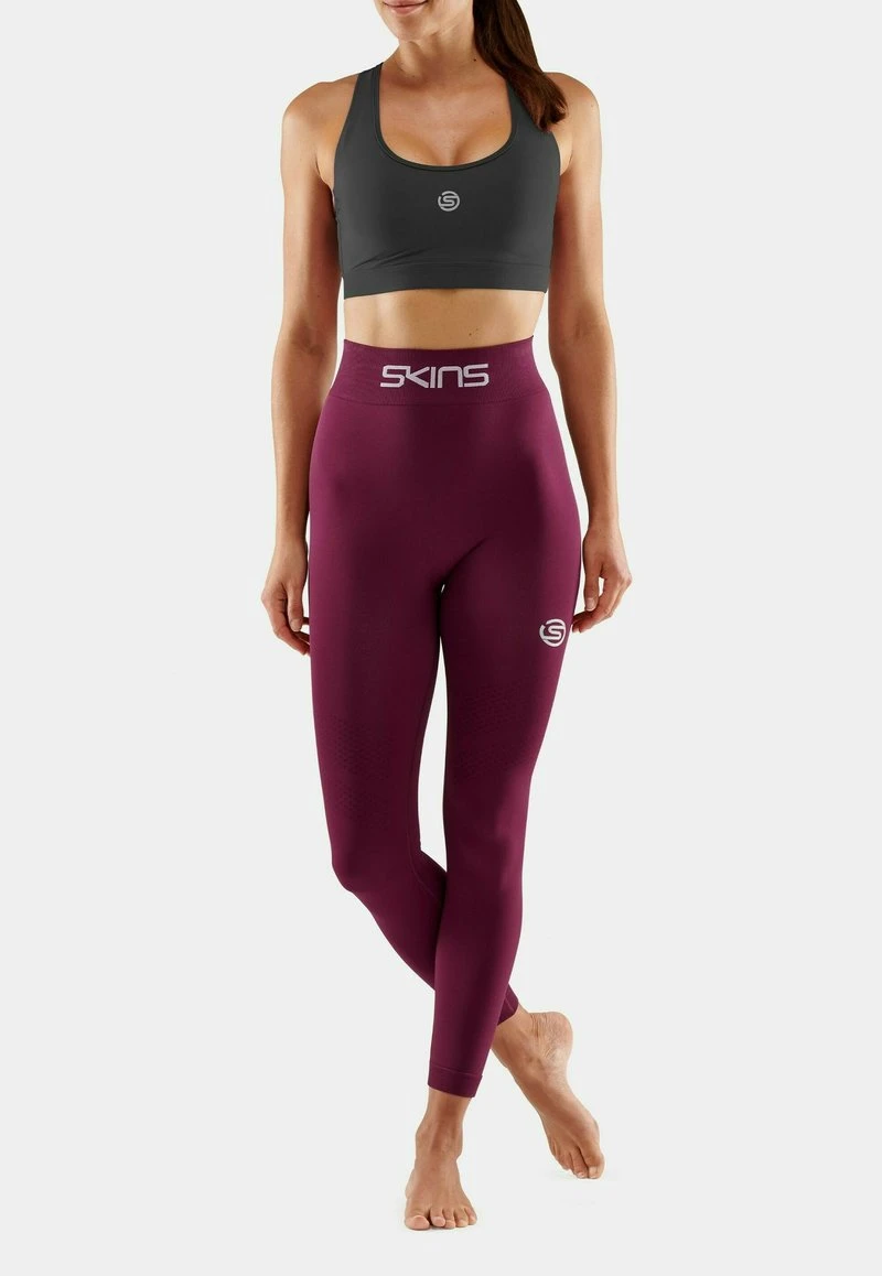 SKINS KOMPRESSION - Tights - Burgundy 5 SKINS KOMPRESSION - Tights - Burgundy – Bild 5