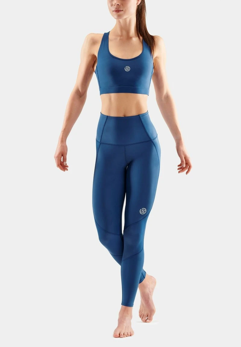 SKINS Tights - Marine Blue 1 SKINS Tights - Marine Blue