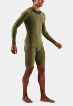 SKINS LONGSLEEVE - Langarmshirt - Khaki 8 SKINS LONGSLEEVE - Langarmshirt - Khaki -Skins 9d5fe766f3474c6ebd72e0ca7863ef83